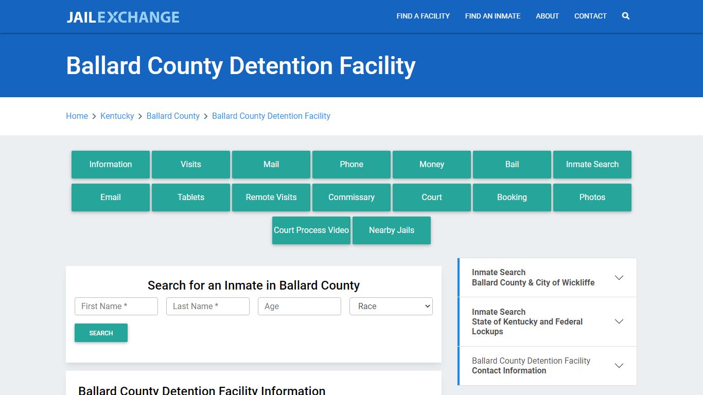 Ballard County Detention Facility - Jail Exchange